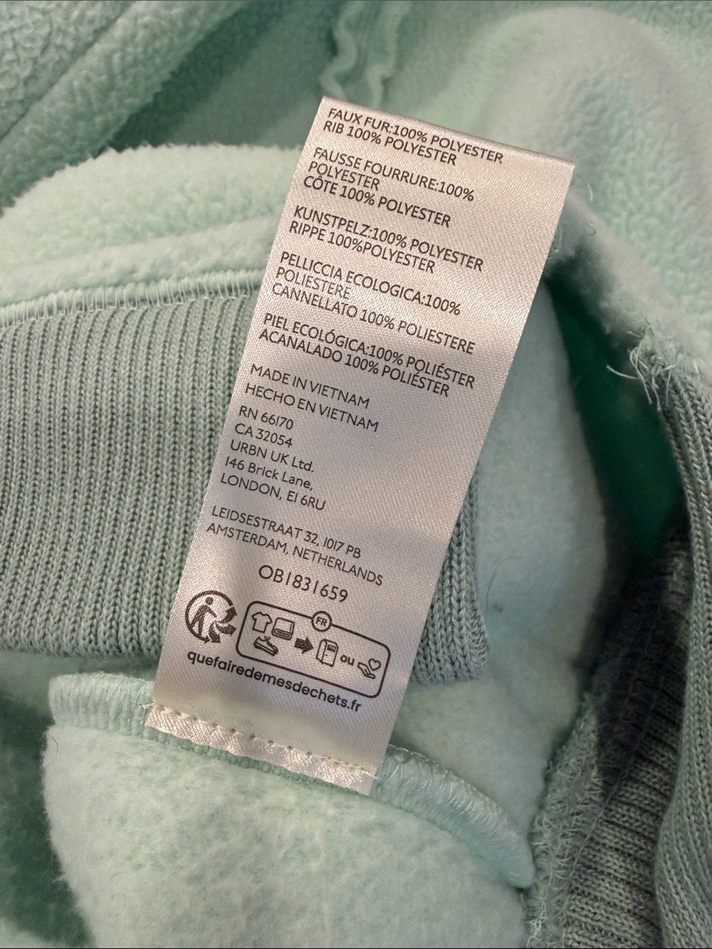 Free People cozy Camden fleece sweatshirt - Picture 8 of 8